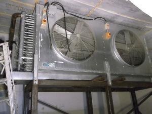 LARGE Ammonia Blast Freezer Evaporator