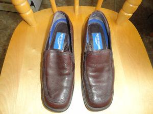Leather Brown Shoes - Size 6.5 - 2 pairs
