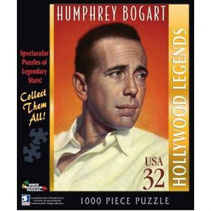 NEW  PCE Humphrey Bogart Postage Stamp Jigsaw Puzzle