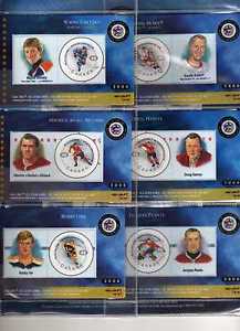 NHL Stamp Cards
