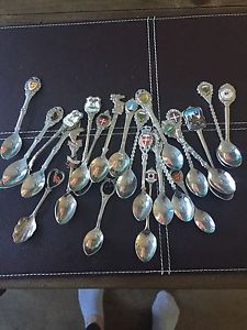 NL souvenir silver spoons