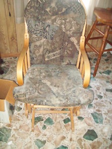 Nice rocker chair but repaired somewhat