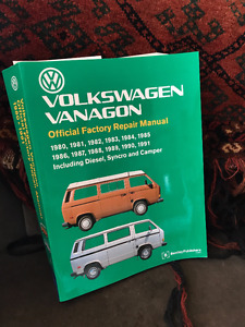 Official Factory Repair Manual - Volkswagen Vanagon