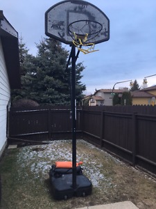 Portable Basketball system