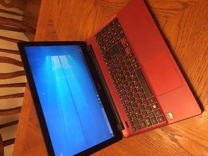 Red 15" Acer Laptop