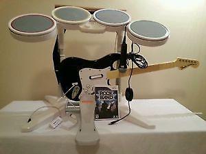 Rock Band Package for Nintendo Wii, $150
