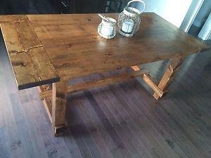 Rustic Dining room table