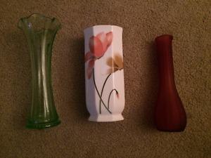 Selling Vases in a Variety of Sizes/Styles/Colors