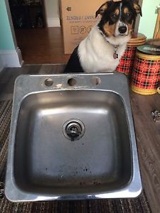 Sink and tap