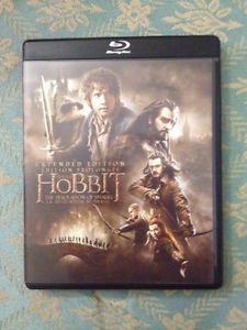 The Hobbit Extended Edition 3 Blu-Ray Disc New