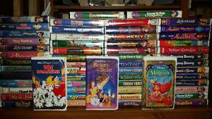 Various VHS Disney movies