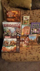 Various boardgames