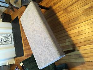 Victorian style fabric bench for sale