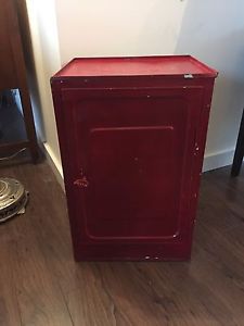 Vintage Metal Storage/Display Cabinet