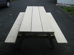 WOLMANIZED 7 FT PICNIC TABLE