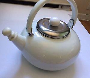 White Whistling Kettle