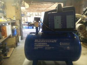 2 gallon MasterCraft Air Compressor