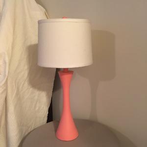 24"coral lamp