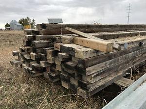 3.5x 5in 16 f long presser treated lumber beams
