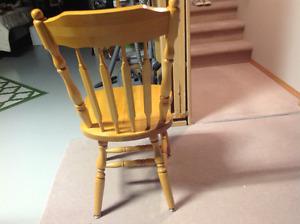 4 Maple Kitchen Chairs