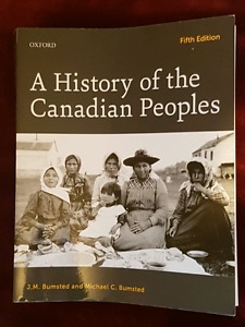 A History of the Canadian Peoples 5th Ed.