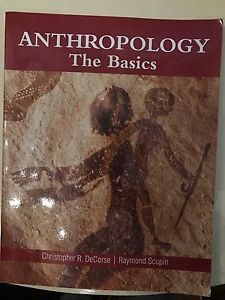 Anthropology The Basics Textbook