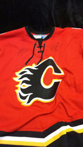 Autographed Flames Jersey