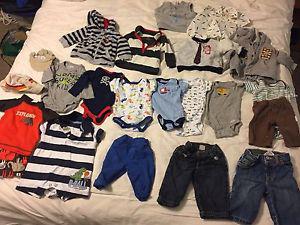 Baby boy 3-6 months clothes