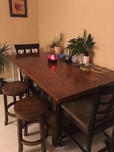 Bar height kitchen table for sale!