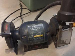 Bench grinder/wire wheel