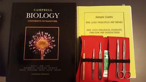 Biol  Campbell textbook, sample exams, Dissection