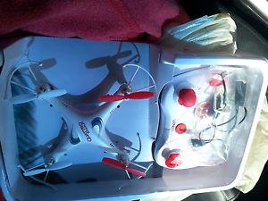 Brand new drone. red and white. never used. i
