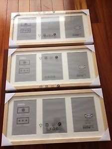 Brand new in package - 3 x IKEA Ribba Frames