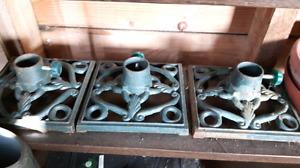 Cast stands