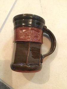 Ceramic brown mug