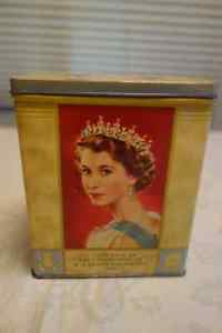  Coronation of HM Queen Elizabeth II Souvenir Tin