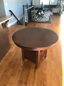 Dinning Room Table with Two Chairs