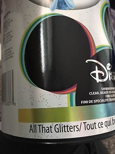 Disney glitter paint !