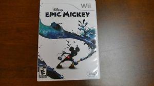 Epic Mickey for Wii.