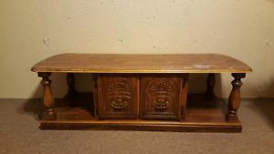 For sale coffee table and side table