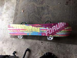 Forum/ The Hundreds special edition board with Burton