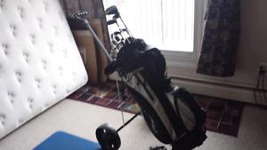 Golf clubs (includes cart)