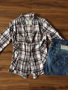 Guess shirt and diesel jeans. Xs/26