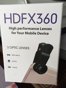 HDFX 360 High Performance Lenses for Your Mobile Device