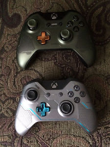 Halo XBOX One Controllers!