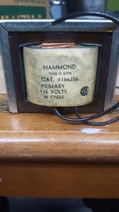 Hammond 166j36 transformer