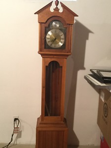 Hand made grandfather clock