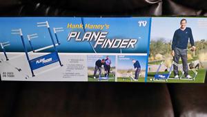 Hank Haney's plane finder