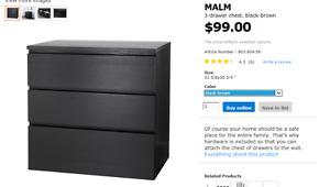IKEA MALM Dresser