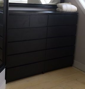IKEA Malm 6 Drawer Dresser